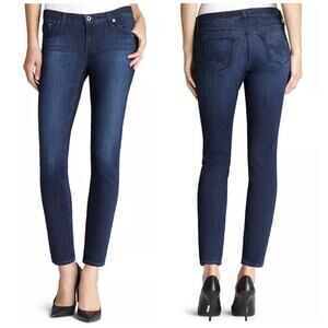 AG Adriano Goldschmied The Legging Ankle Super Skinny Dark Wash Jeans Size‎ 26